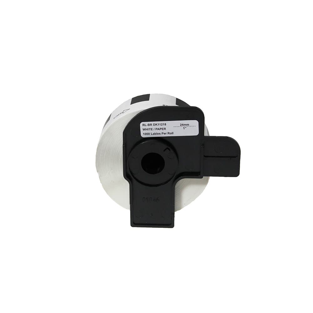 BROTHER P-Touch DK-11218 YUVARLAK ETIKET (1000 Adet/Rulo) (24mm x Ø)
