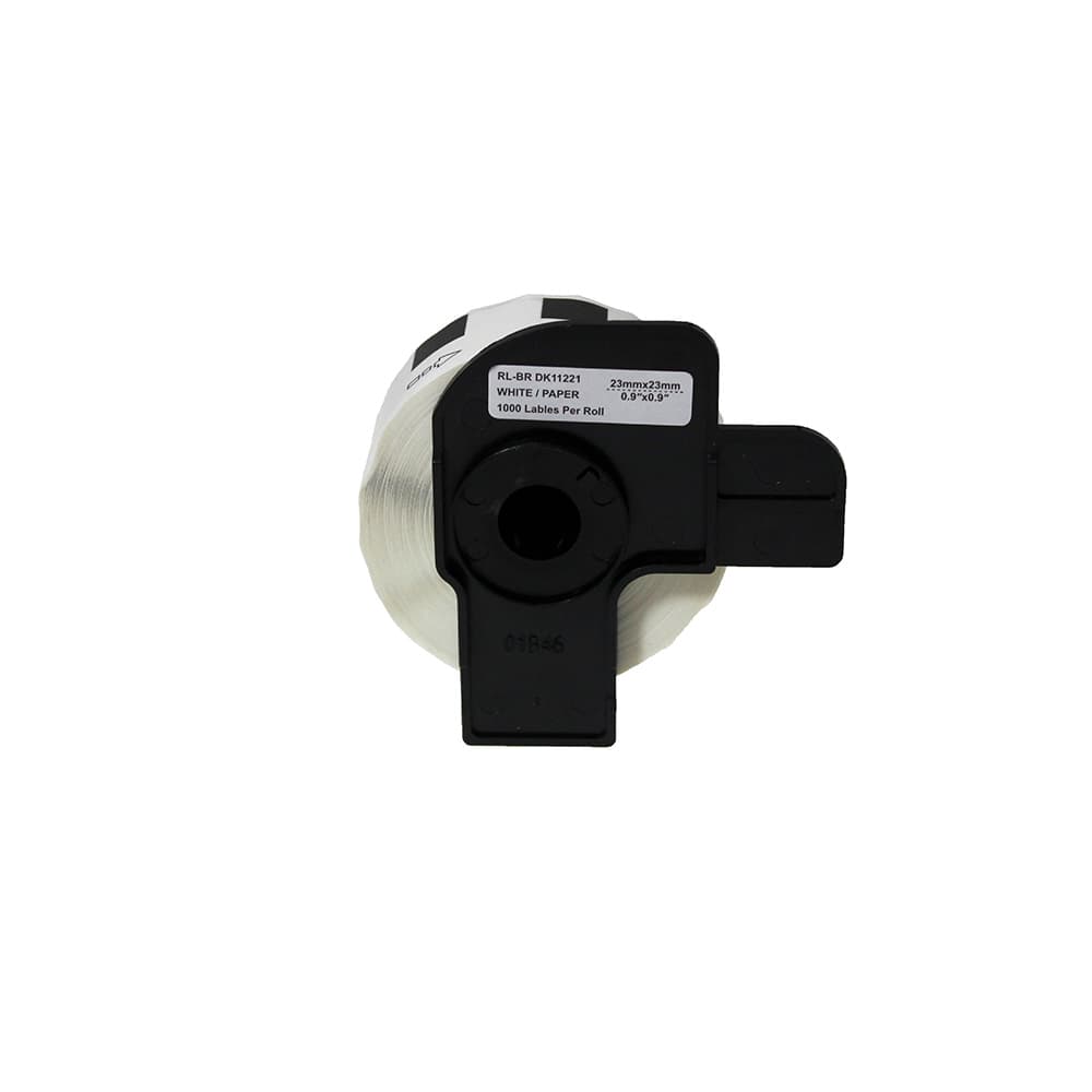 BROTHER P-Touch DK-11221 KARE ETIKET (1000 Adet/Rulo) (23mm x 23mm)
