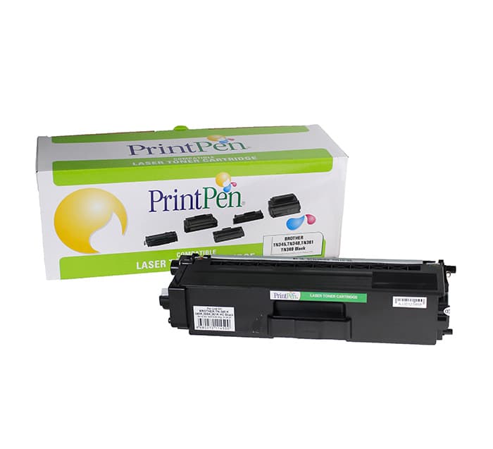 BROTHER TN-345K,348K,369K,361K Black Yüksek Kapasite (6K)