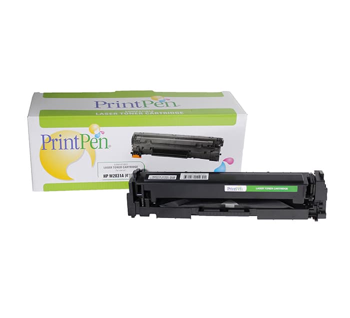 HP W2031A (415A) & CANON CRG-055C Cyan Chipsiz (2.1K)