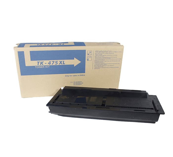 KYOCERA TK-475XL Chipsiz (Japon Toner) (870Gr) Ekstra Yüksek Kapasite (24K)