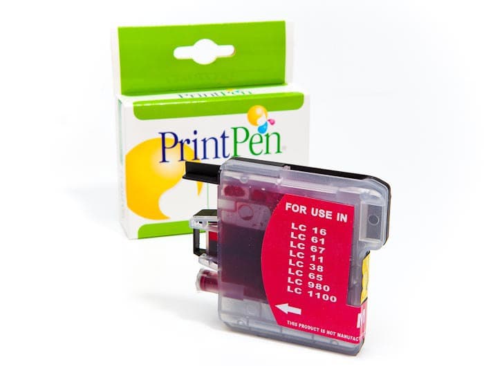 BROTHER LC-38,61,65,67,980,1100 Magenta Yüksek Kapasite (13,0ml.)