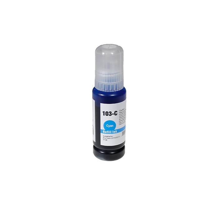 EPSON 103 (C13T00S24A) Cyan Mürekkep 70ml./Sise