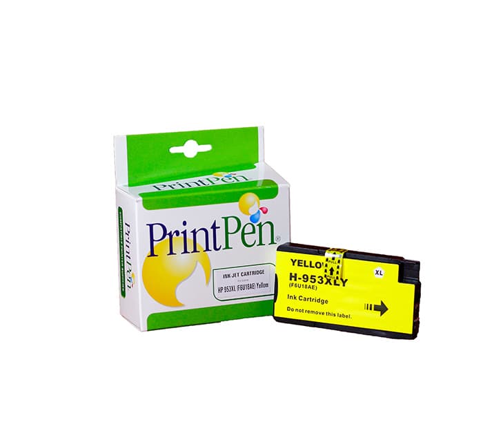 HP 953XL (F6U18AE) Yellow Yüksek Kapasite (27,0ml.)