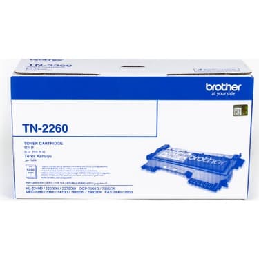 BROTHER TN-2260 LASER TONER 1.200 SAYFA