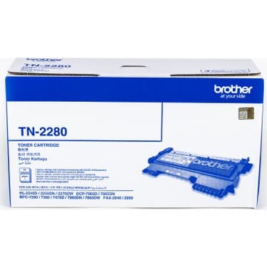 BROTHER TN-2280 LASER TONER 2.600 SAYFA SİYAH