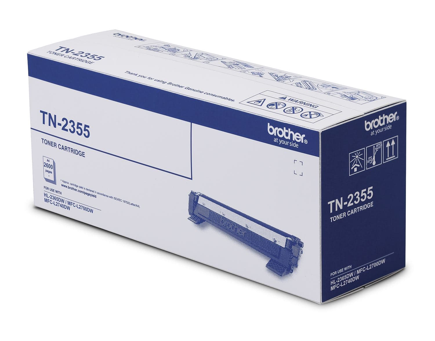 BROTHER TN-2355 LASER TONER SİYAH 2.600 SAYFA