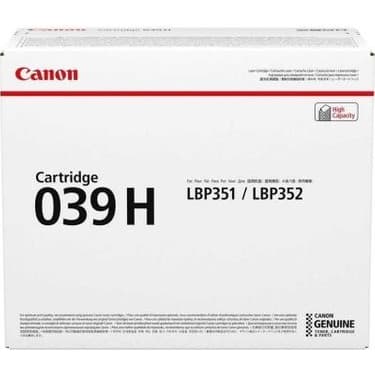 CANON CRG-039 H SIYAH TONER 25.000 SAYFA 0288C001