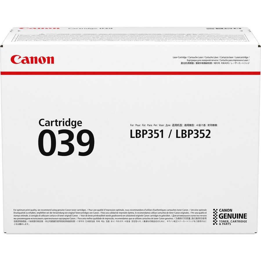 CANON CRG-039 SIYAH TONER 11.000 SAYFA 0287C001