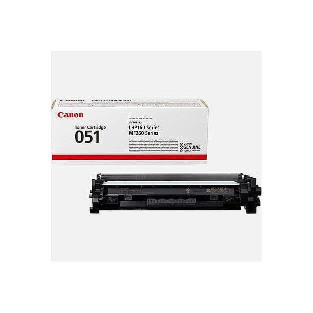 CANON CRG-051 BK LASER TONER SİYAH 1700 SAYFA 2168C002