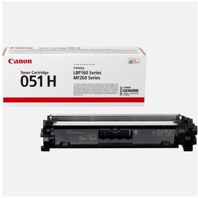CANON CRG-051 H BK LASER TONER SİYAH 4100 SAYFA 2169C002