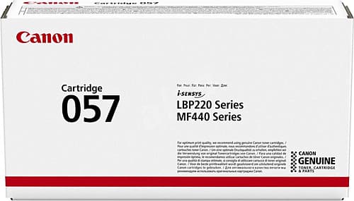 CANON CRG-057 BK SİYAH LAZER TONER 3.100 SAYFA 3009C002
