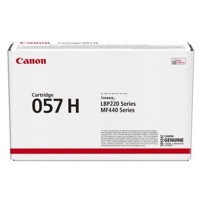 CANON CRG-057 H BK SİYAH LAZER TONER 10.000 SAYFA 3010C002