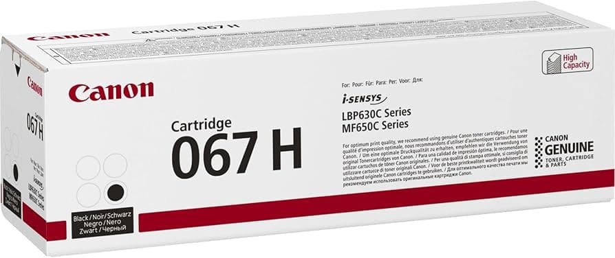 CANON CRG-067H BK SİYAH LAZER TONER MF65X 5102C002