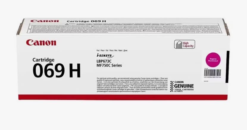 CANON CRG-069H M MAGENTA LAZER TONER MF754/MF752/673 5096C002