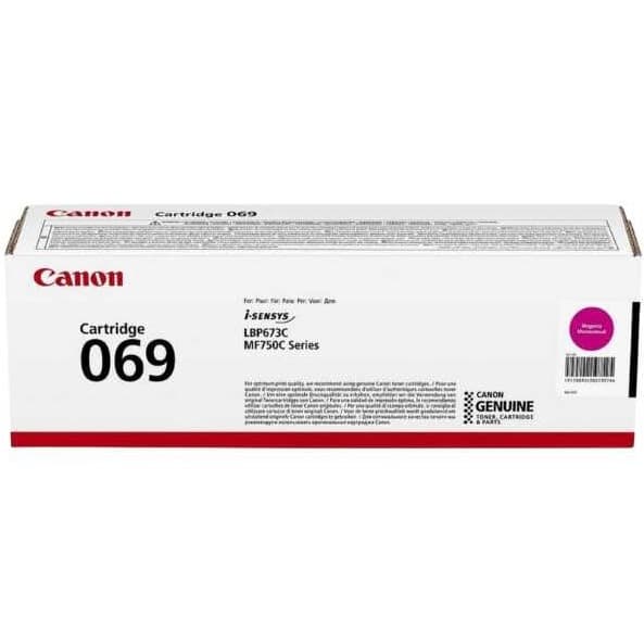 CANON CRG-069M MAGENTA LAZER TONER MF754/MF752/673 5092C002