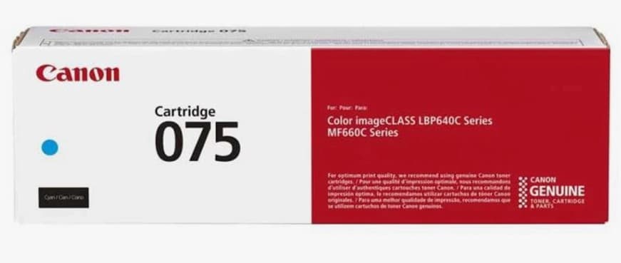 CANON CRG-075 BK SIYAH LAZER TONER 6365C002