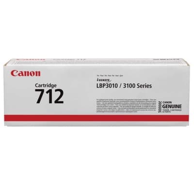 CANON CRG-712 LASER TONER SİYAH 1.500 SAYFA