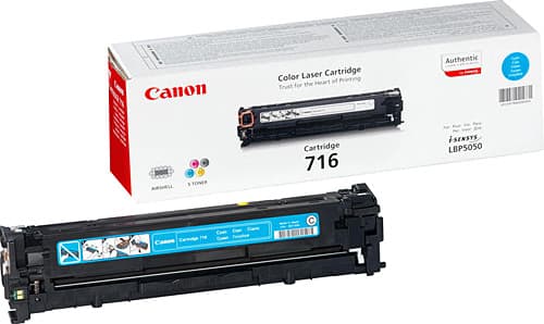 CANON CRG-716C LASER TONER MAVİ 1.500 SAYFA 1979B002