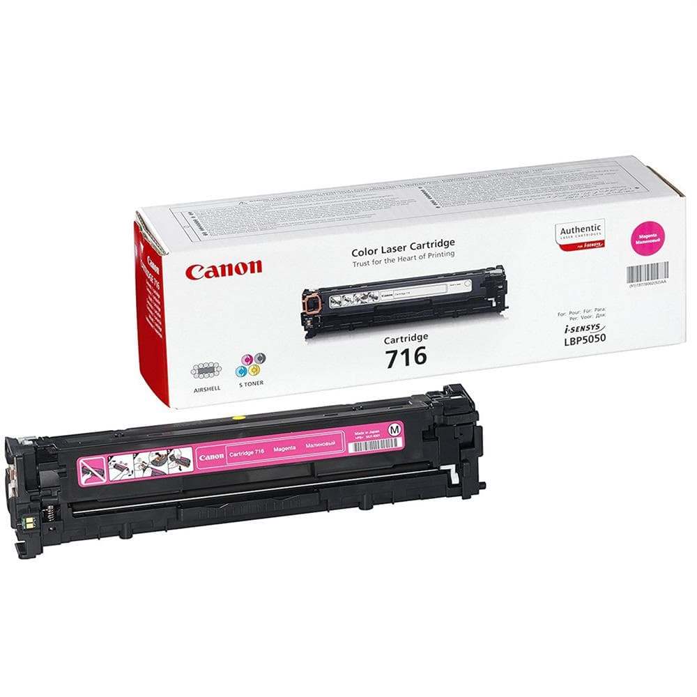 CANON CRG-716M LASER TONER KIRMIZI 1.500 SAYFA 1978B002