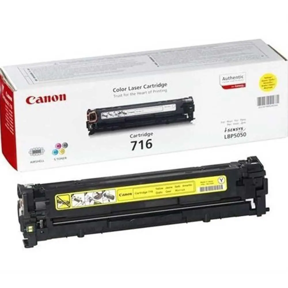 CANON CRG-716Y LASER TONER SARI 1.500 SAYFA 1977B002