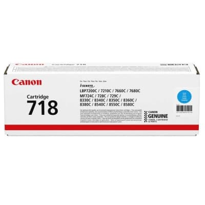 CANON CRG-718C LASER TONER MAVİ 2.900 SAYFA