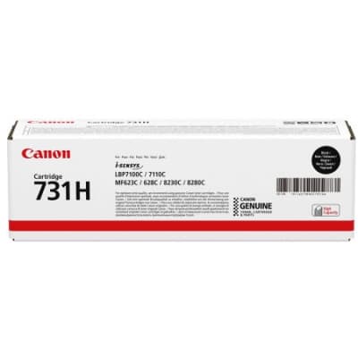 CANON CRG-731H BK LASER TONER SİYAH 2.400 SAYFA