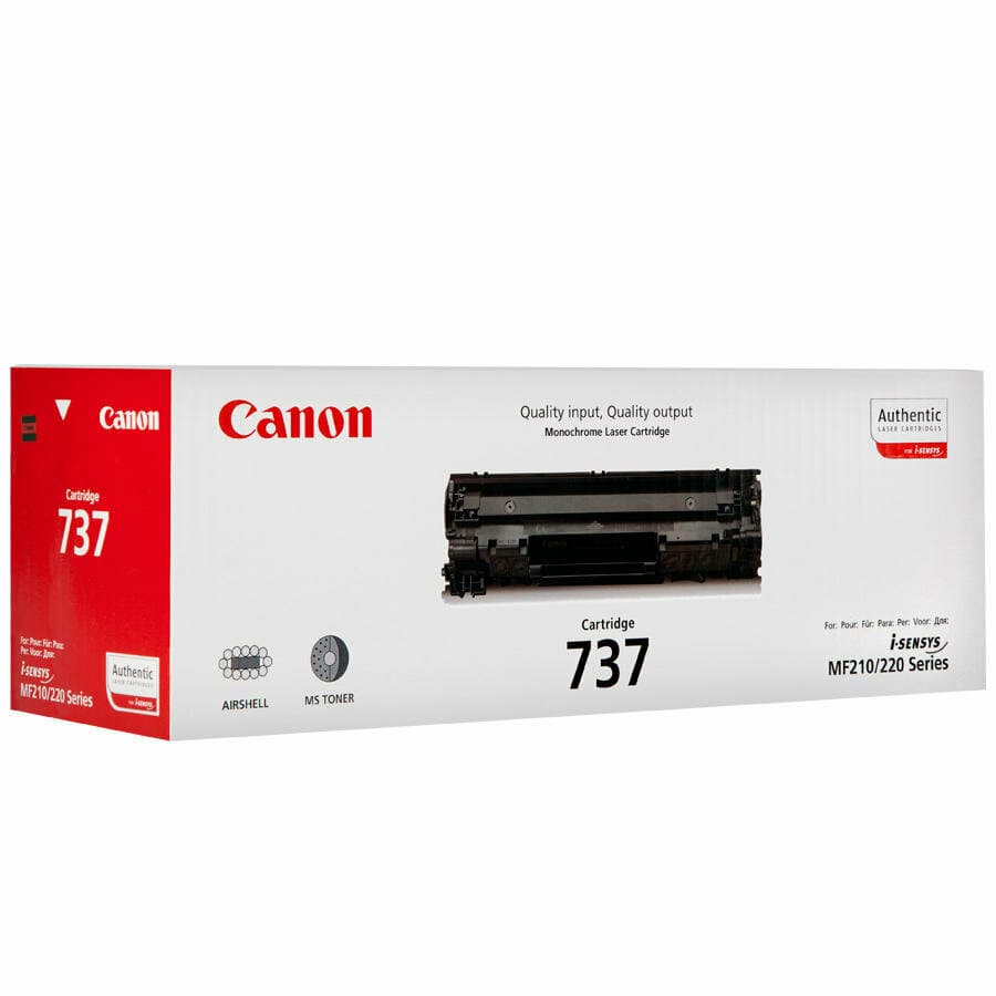 CANON CRG-737BK LASER TONER SİYAH 2.400 SAYFA 9435B002