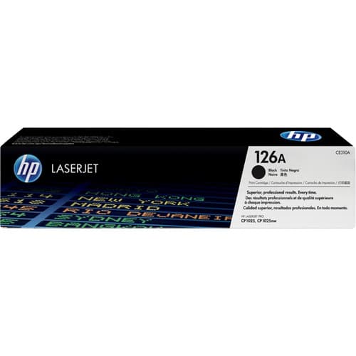 HP CE310A LASER TONER SİYAH 1.200 SAYFA NO:126A