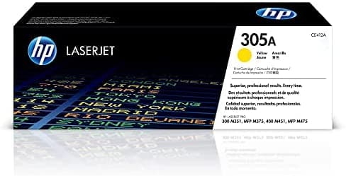 HP CE412A LASER TONER SARI 2.600 SAYFA NO:305A