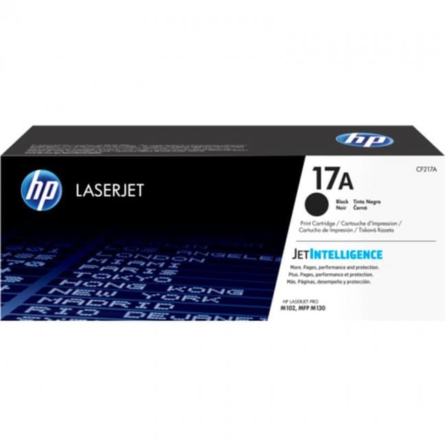 HP CF217A LASER TONER SİYAH 1.600 SAYFA NO:17A M102/M130