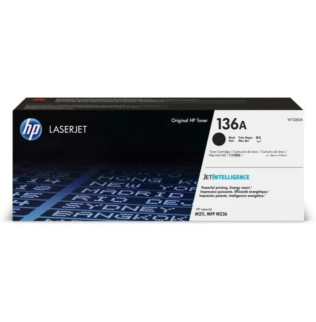HP W1360A (136A) SİYAH LASER TONER 1.150 SAYFA