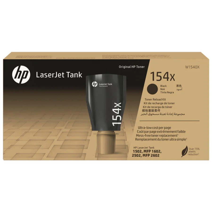 HP W1540X (154X) SİYAH LASER TONER TANK TONER DOLUM KIT 5000 SAYFA