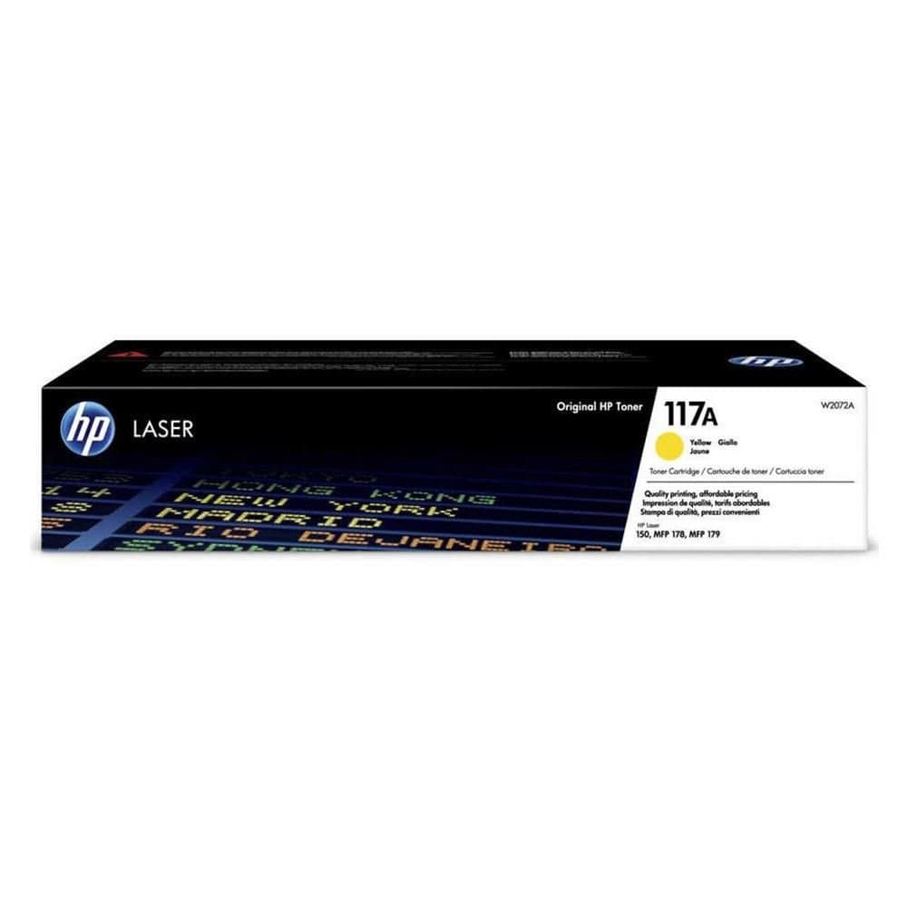 HP W2072A (117A) SARI TONER 700 SAYFA