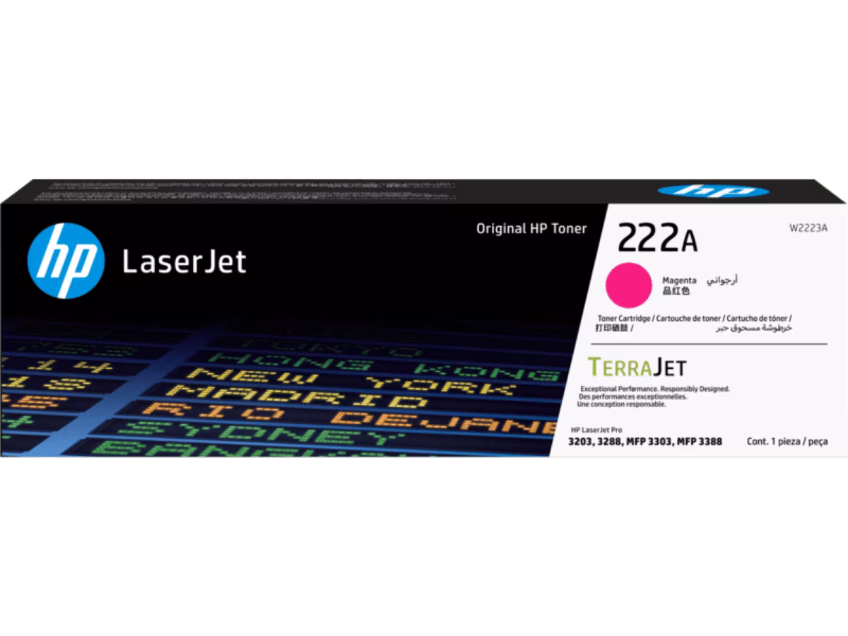 HP W2223A (222A) KIRMIZI TONER 1.200 SAYF