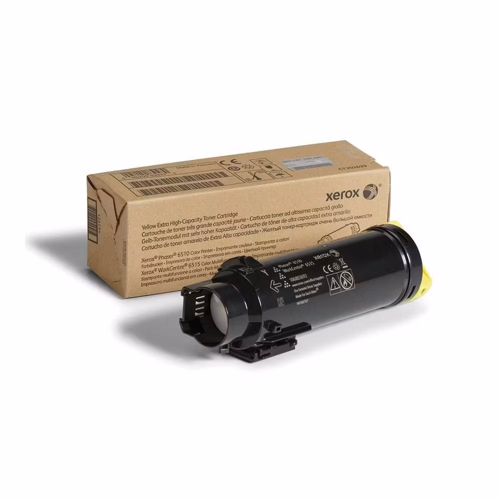 XEROX 106R03695 EKSTRA YÜKSEK KAP. SARI TONER 4300 SYF PHASER 6510/WC 6515