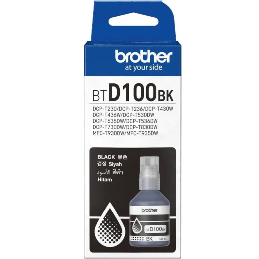 BROTHER BTD100BK SİYAH 7500 SAYFA MÜREKKEP KARTUŞ