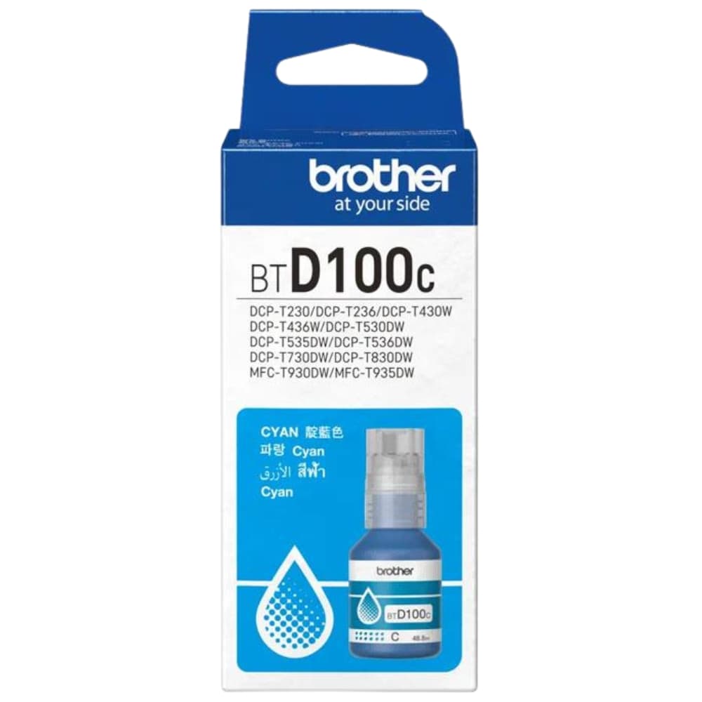 BROTHER BTD100C CYAN 5000 SAYFA MÜREKKEP KARTUŞ
