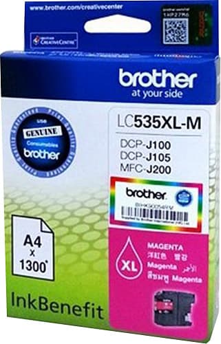 BROTHER LC535XL M KARTUŞ 1.300 SAYFA KIRMIZI