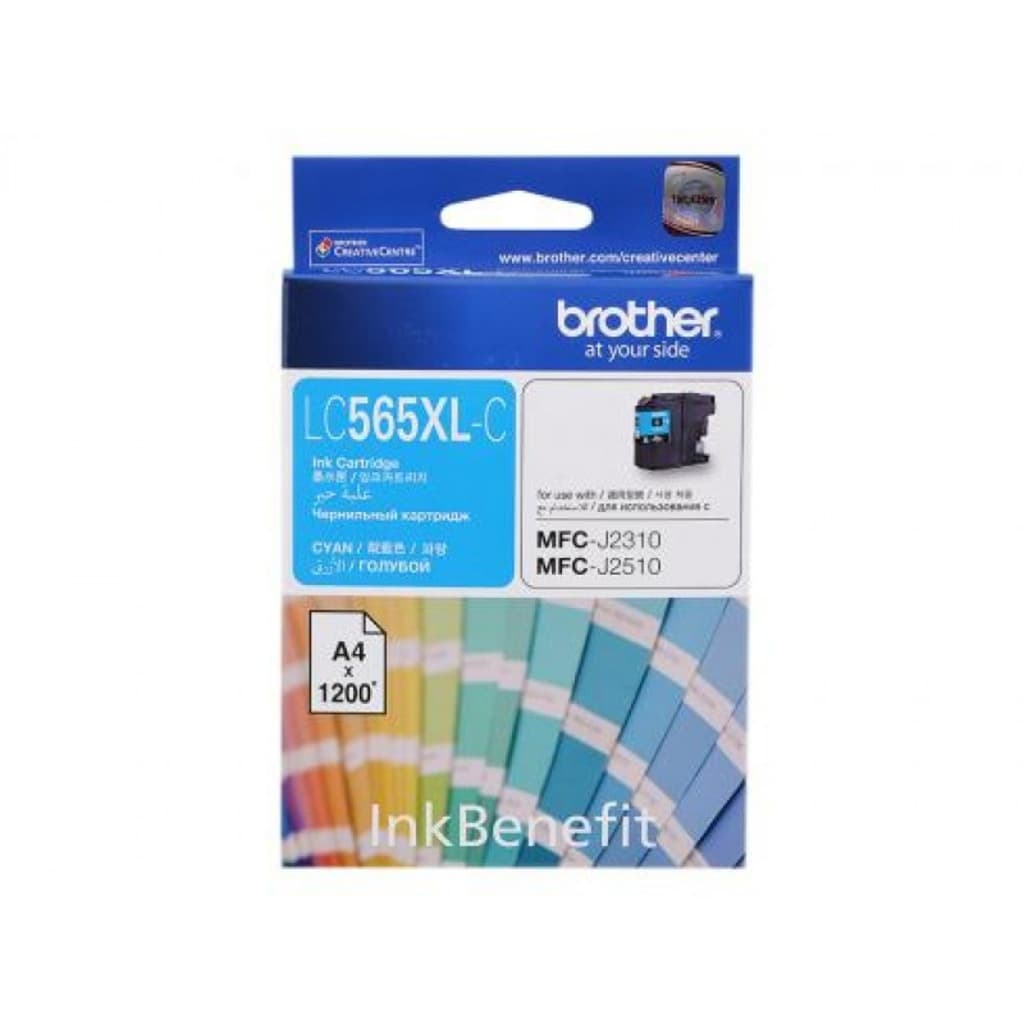 BROTHER LC565XLC KARTUŞ 1.200 SAYFA MAVİ