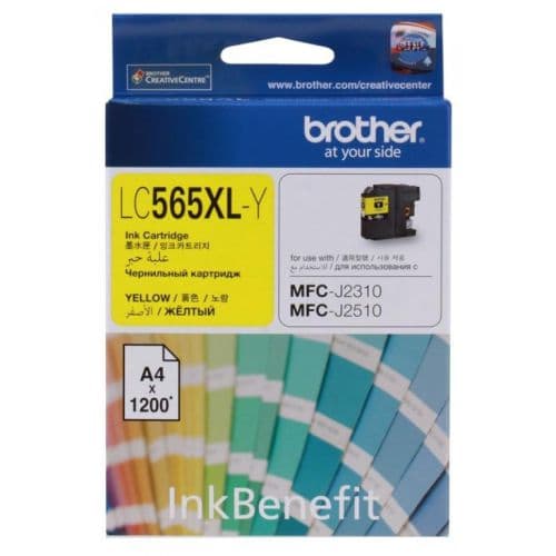 BROTHER LC565XLY KARTUŞ 1.200 SAYFA SARI