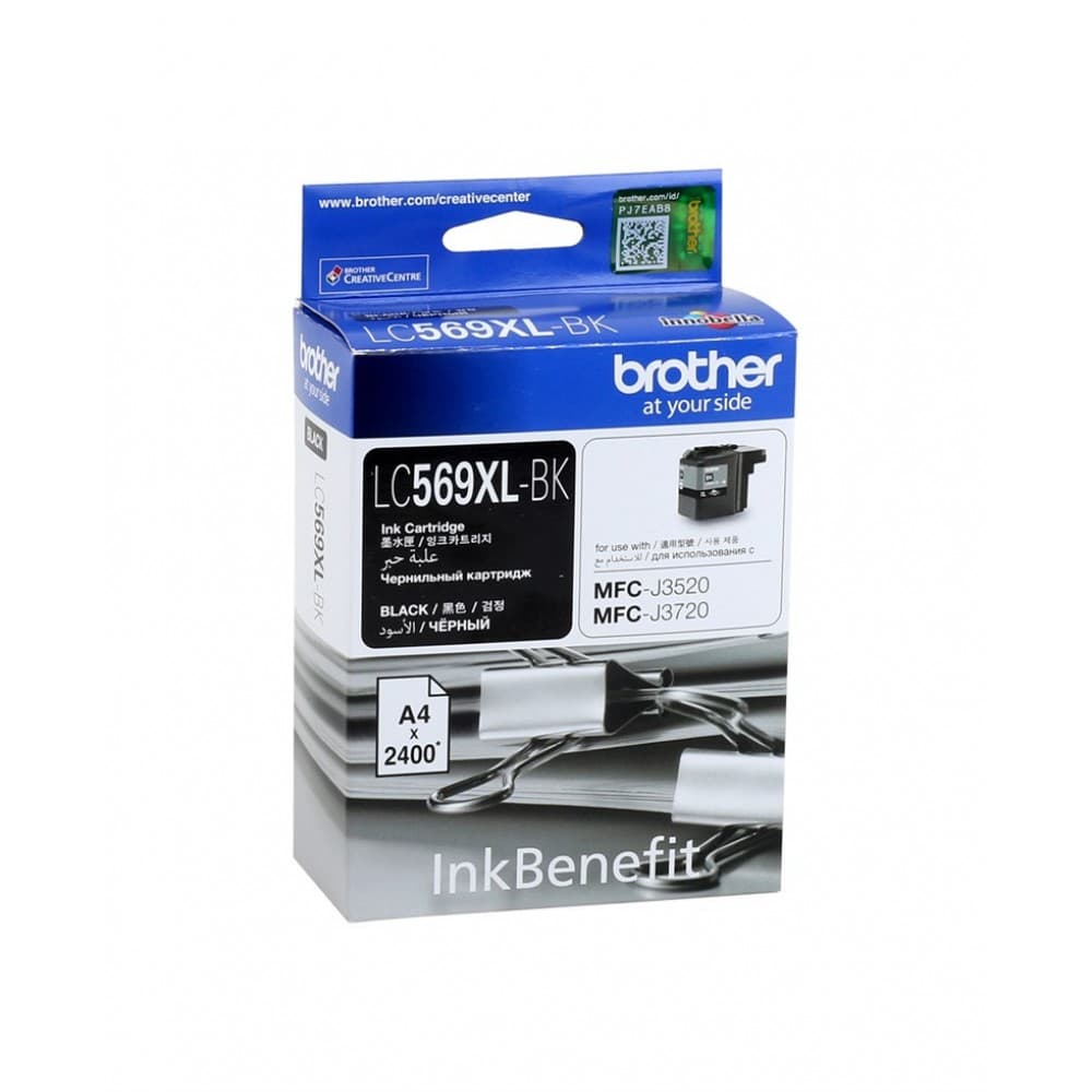 BROTHER LC569XLBK KARTUŞ 2.400 SAYFA SİYAH