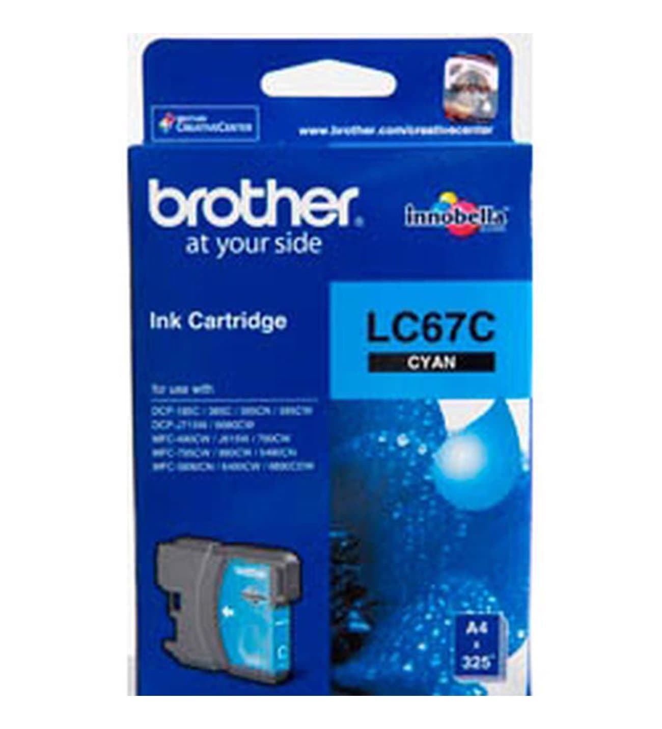 BROTHER LC67C KARTUŞ 325 SAYFA MAVİ