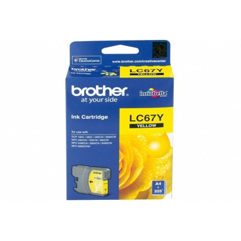 BROTHER LC67Y KARTUŞ 325 SAYFA SARI