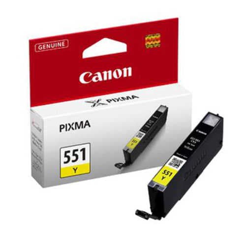 CANON CLI-551 Y MÜREKKEP KARTUŞ SARI 6511B001