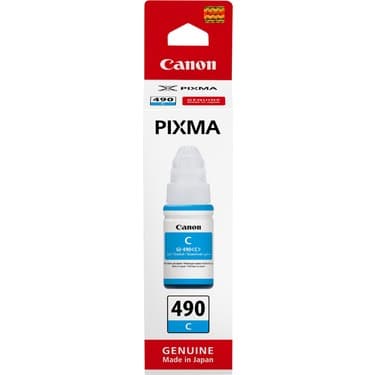 CANON GI-490 C CYAN KARTUŞ 7000 SAYFA 70ml 0664C001 G1410 G1411 G2410 G2411 G3410 G3411 G3416 G4411