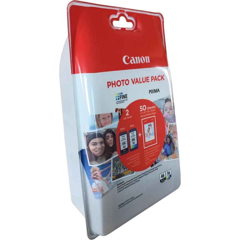 CANON PG-46L/CL-56 KARTUS 2LI PAKET KAGIT HEDIYELI 9059B003