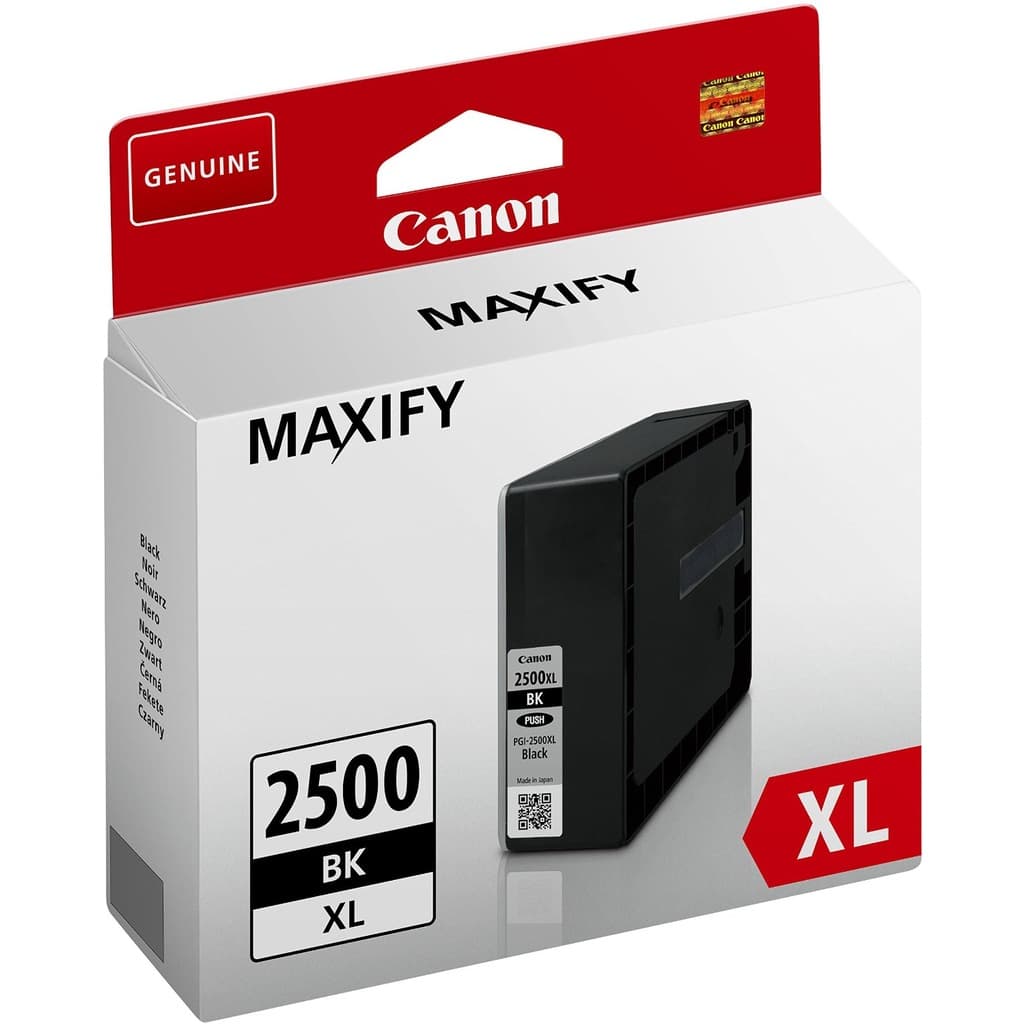 CANON PGI-2500XL BK MÜREKKEP KARTUŞ 2.500 Sayfa SİYAH 9254B001