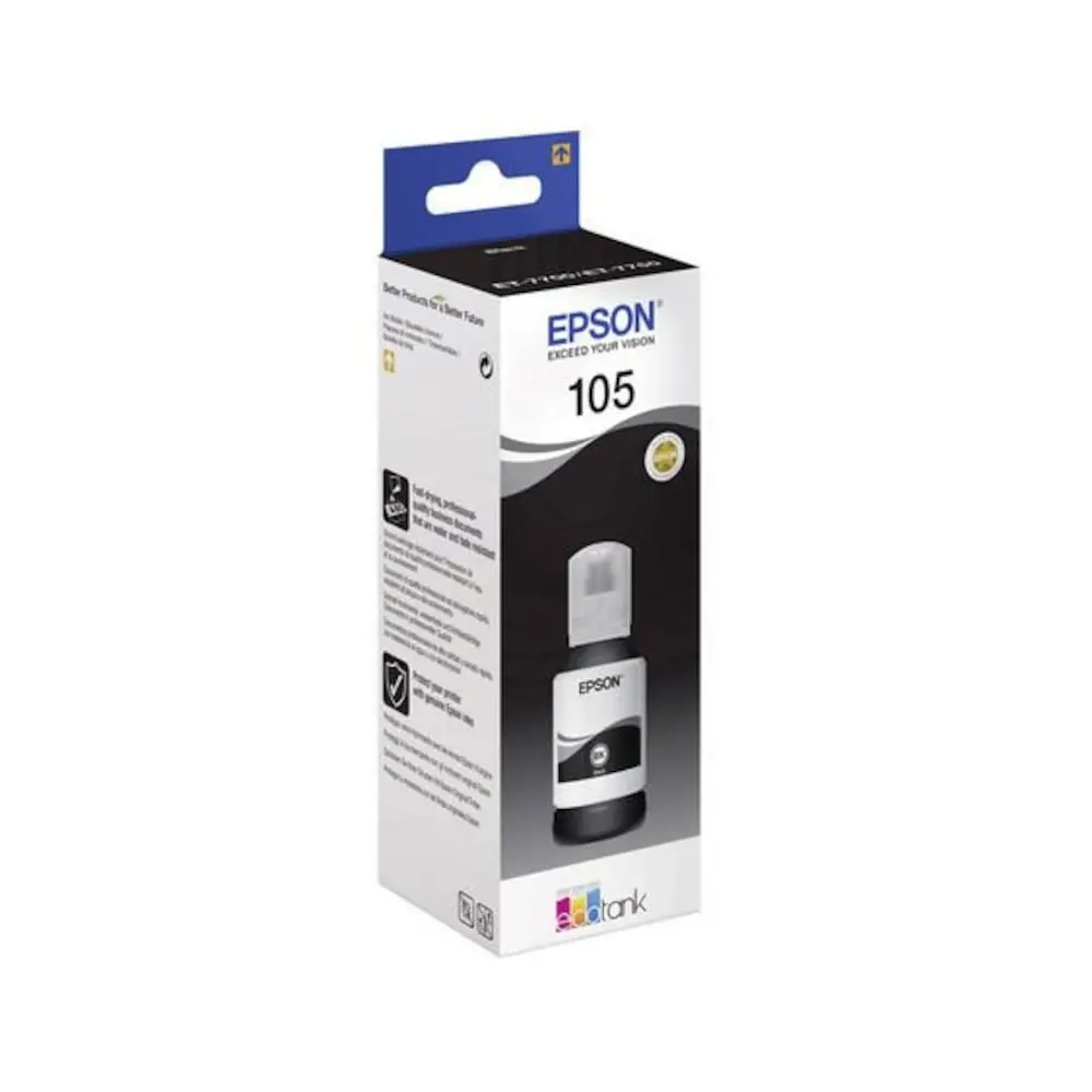 EPSON C13T00Q140 105 SİYAH MÜREKKEP KARTUŞ L7180