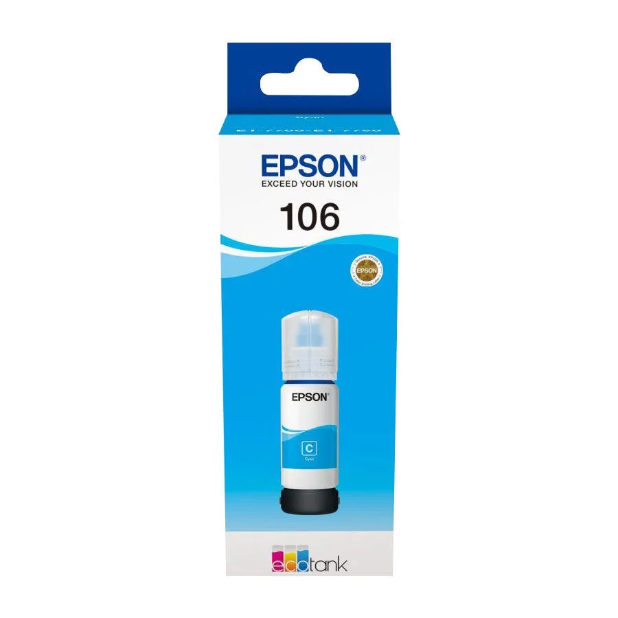 EPSON C13T00R240 106 CYAN MÜREKKEP KARTUŞ L7180